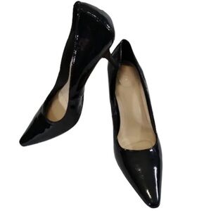 Calvin Klein Glossy Black Heels